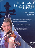 Highland Strathspeys For Fiddle (DVD)